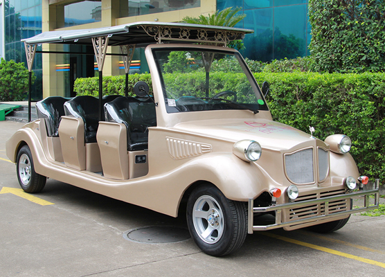 豪華款8座電動(dòng)老爺車銀色